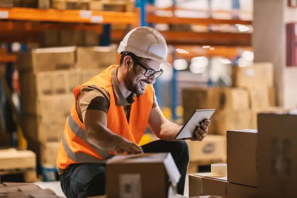 Benefits of Real-Time Warehouse Visibility 2 Warehouse Picker Using Real Time Visibility Technology 1024x683 1
