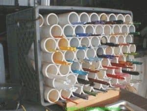 Storing Small Items – Part 2 2 tube holder 300x226 1